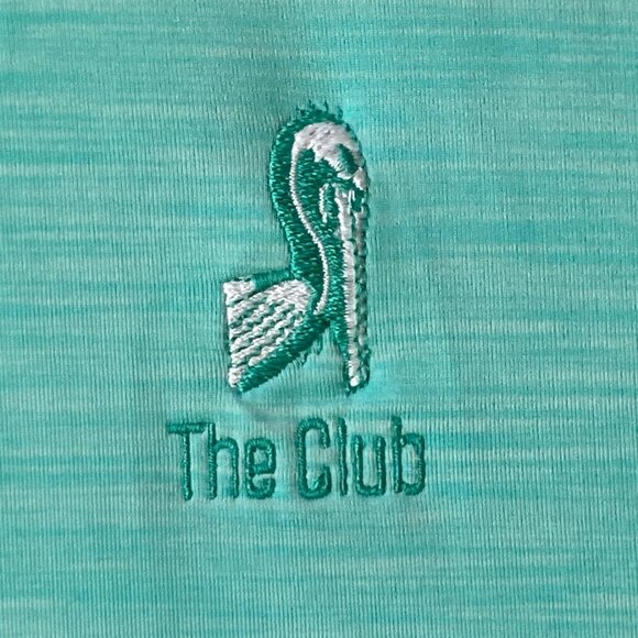 The Club Pelican Preserve Course Ft Myers Foot Joy Mens Golf Shirt Size Large - Picture 1 of 16
